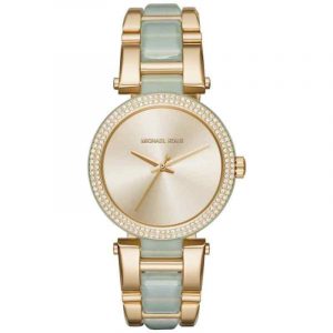 Michael Kors MK4317 Delray Pave Champagne Dial Ladies Watch