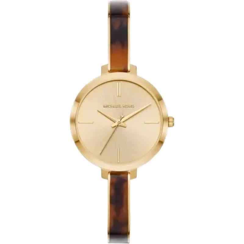 Michael Kors MK4343 Rose Gold Dial Stainless Steel Strap Ladies Watch