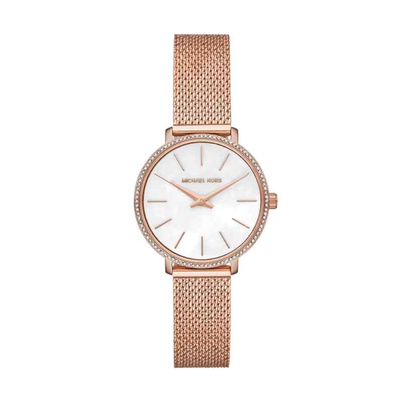 Michael Kors MK4588 Women's Mother of Pearl Dial Rose Gold Tone Watch