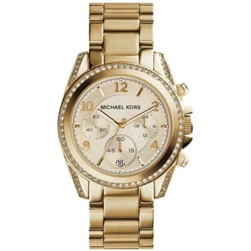 Michael Kors Blair Gold Chronograph Watch MK5166 39mm