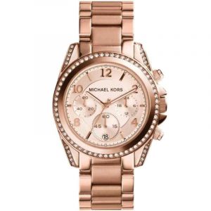 Michael Kors Blair Chronograph Rose Gold Tone Women's Watch MK5263