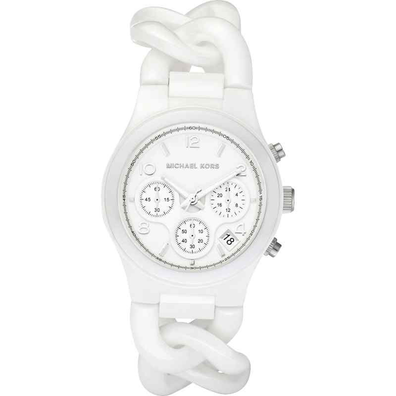 Michael Kors MK5387 White Ceramic Bracelet Women's Watch