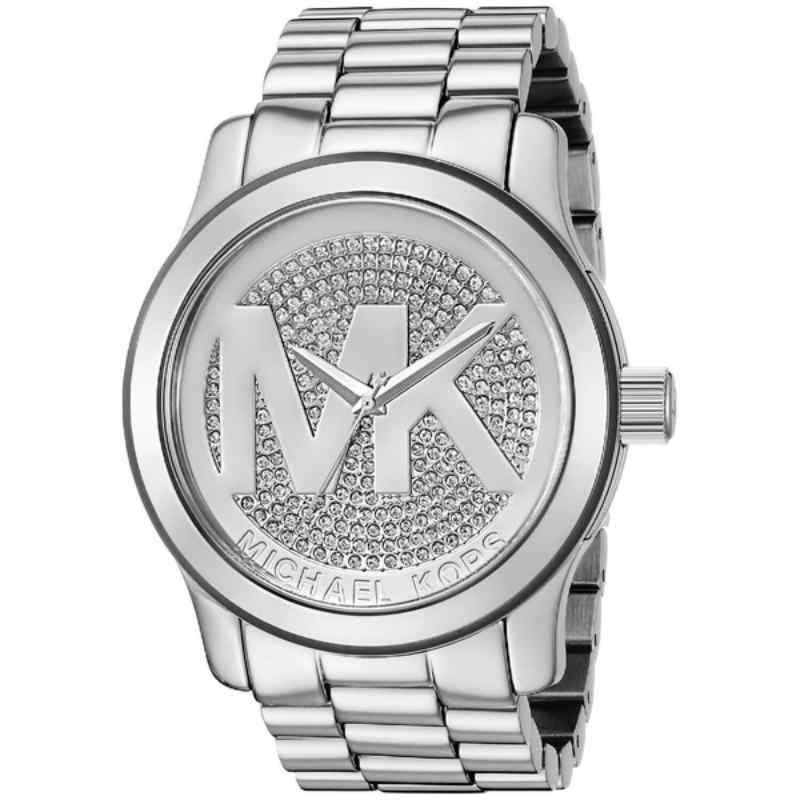 Michael Kors Runway Women's Silver & Gold Watch 45mm MK5544