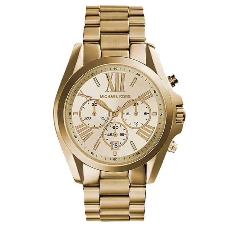 Michael Kors Bradshaw Chronograph Gold Tone Men's Watch MK5605