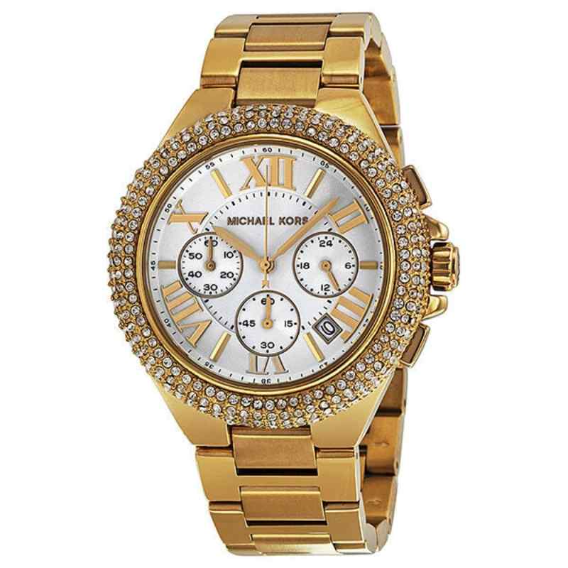 Michael Kors Bradshaw Chronograph Gold Tone Watch MK5756