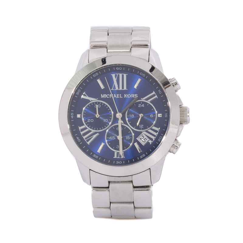 Michael Kors MK5883 Women's Stainless Steel Analog Blue Dial Quartz Watch