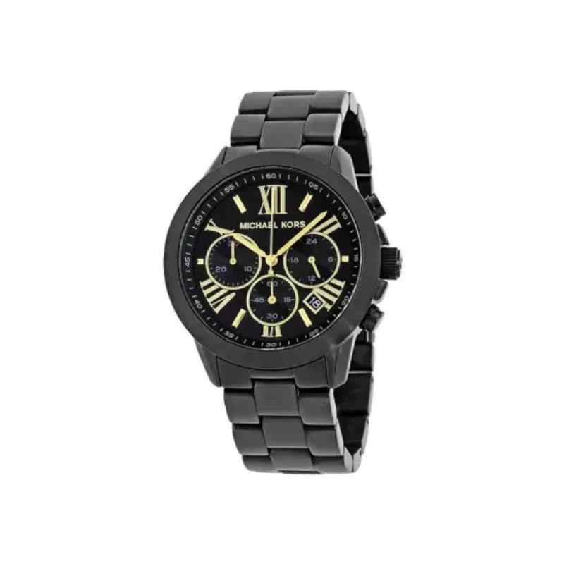 Michael Kors MK6302 Men's Black Chronograph Stainless Steel Watch