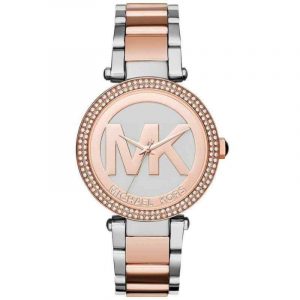 Michael Kors Parker Two Tone Ladies' Watch Rose Gold & Silver MK6314