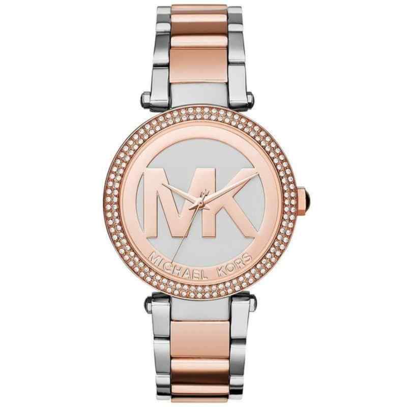 Michael Kors Parker Two Tone Ladies' Watch Rose Gold & Silver MK6314