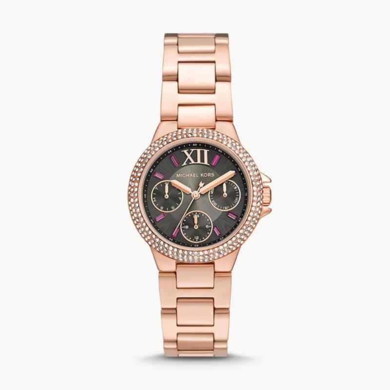 Michael Kors Camille Rose Gold Stainless Steel Women's Watch MK6983