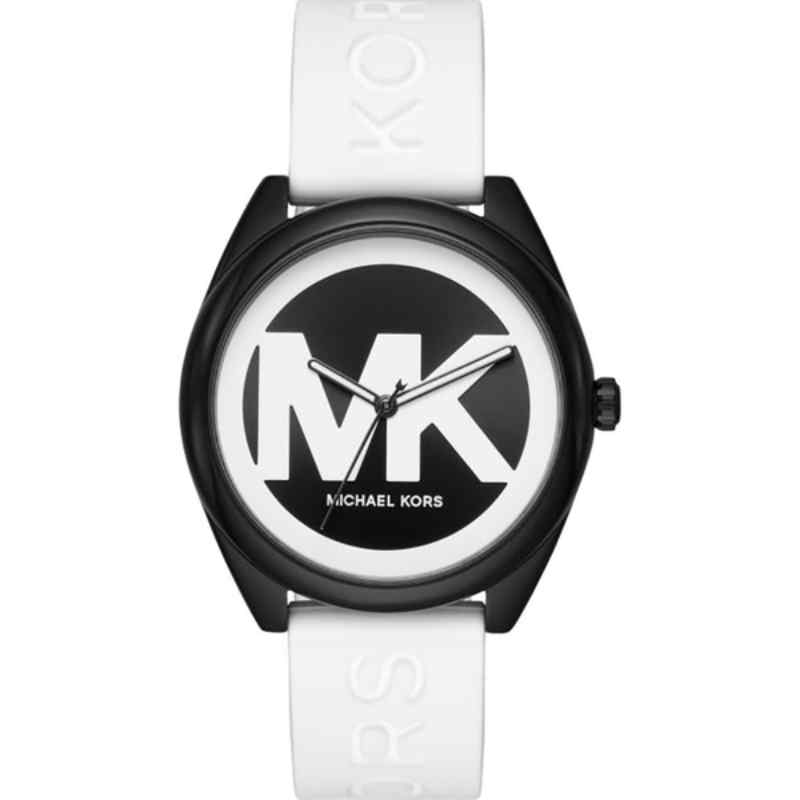Michael Kors Janelle Women's White Silicone Watch 42mm MK7137