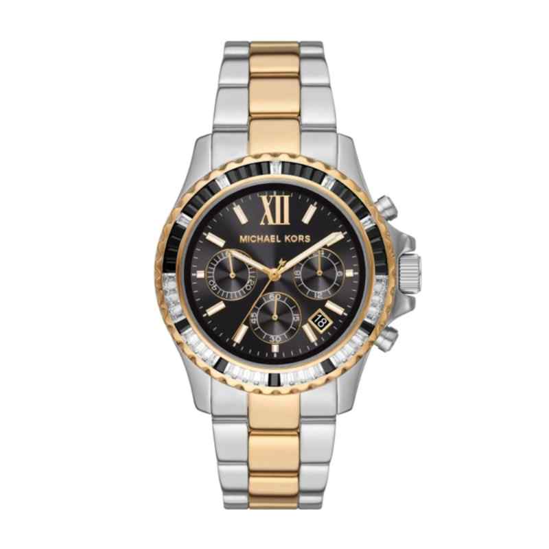 Michael Kors Everest Chronograph Two Tone Stainless Steel Women's Watch MK7209