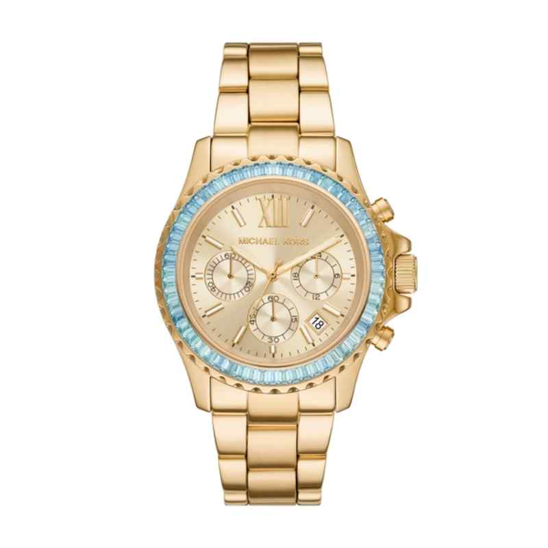 Michael Kors Everest Chronograph Gold Tone Stainless Steel Women's Watch MK7210