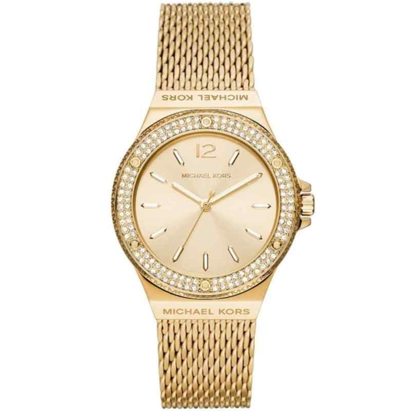 Michael Kors Lennox Gold Tone Stainless Steel Women's Watch MK7335