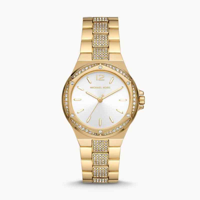 Michael Kors Lennox Gold Tone Stainless Steel Women's Watch MK7361
