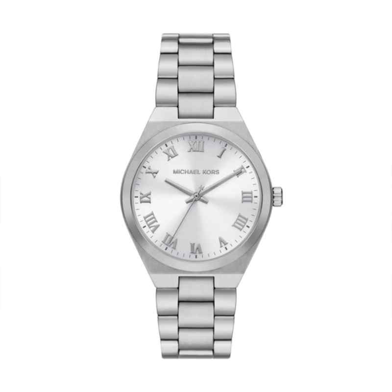 Michael Kors Lennox Women's Silver Stainless Steel Watch MK7393 37mm
