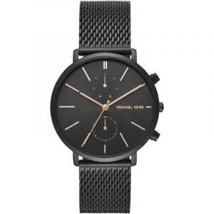 Michael Kors Jaryn Men's Black IonPlated Stainless Steel Chronograph Watch MK8504