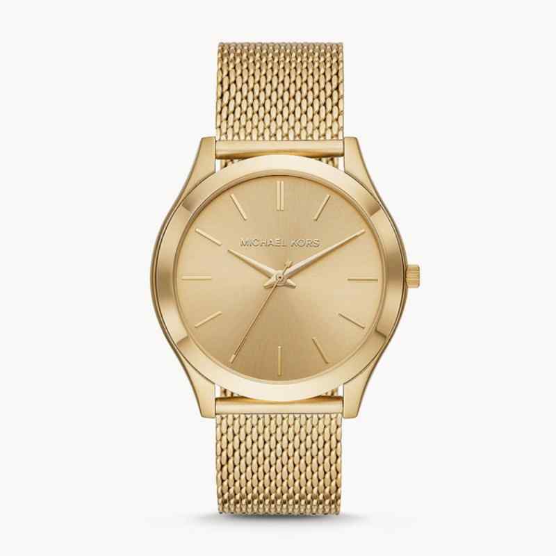 Michael Kors Slim Runway Gold Stainless Steel Men's Watch MK8625