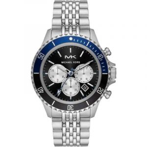 Michael Kors Bayville Chronograph Silver Stainless Steel Men's Watch MK8749