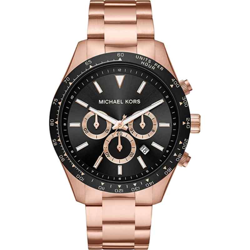 Michael Kors Layton Large Rose Gold Chronograph Watch MK8824 Unisex