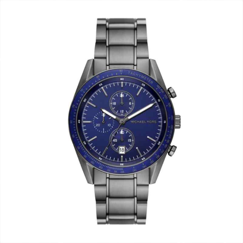 Michael Kors Men's Accelerator Chronograph Gunmetal Stainless Steel Watch MK9111