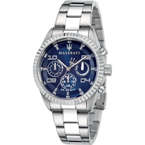 Maserati Competizione Men's Blue Dial Chronograph Watch R8853100011