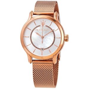 Maserati Epoca Women's Rose Gold & Mother-of-Pearl Dress Watch
