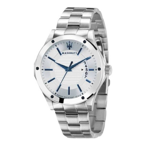 Maserati Circuito Men's Silver-Tone Stainless Steel Quartz Watch - R8853127001
