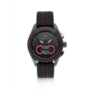 Maserati Traguardo Chronograph Men's Watch (Black)