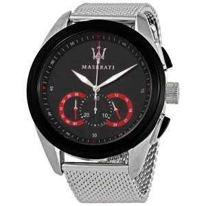 Maserati Traguardo Chronograph Black Dial Men's Watch - R8873612005