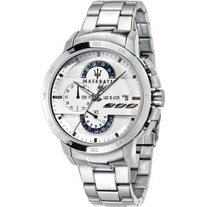 Maserati Ingegno Chronograph Men's Watch - Silver Tone (R8873619004)