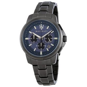 Maserati Successo Chronograph Blue Dial Men's Watch