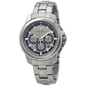 Maserati Successo Chronograph Silver Dial Men's Watch