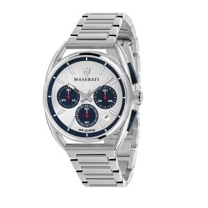 Maserati Trimarano Chronograph Silver/Blue Men's Watch R8873632001