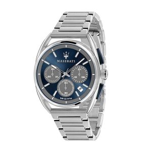 Maserati Trimarano Men's Chronograph Blue Dial Stainless Steel Watch R8873632004