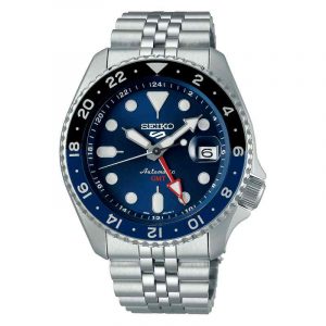 Seiko 5 Sports ‘Blueberry’ GMT SKX Re-Interpretation Men's Watch