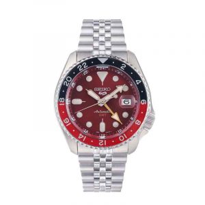 Seiko 5 Sports Automatic GMT Asia Exclusive Limited Passion Red SSK031 SSK031K1 Watch