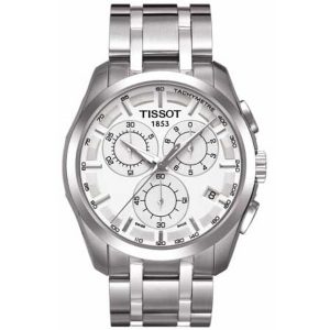 Tissot T-Trend Couturier Men's Silver Watch - 41mm Stainless Steel Bracelet - T035.617.11.031.00
