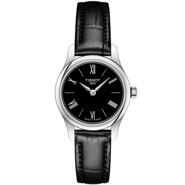 Tissot Tradition 5.5 Women's Watch (Black Dial, 25mm) - T063.009.16.058.00