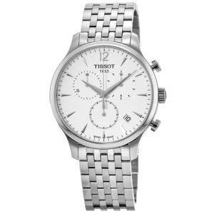 Tissot Tradition Silver Dial Chronograph Men's Watch (T063.617.11.037.00)