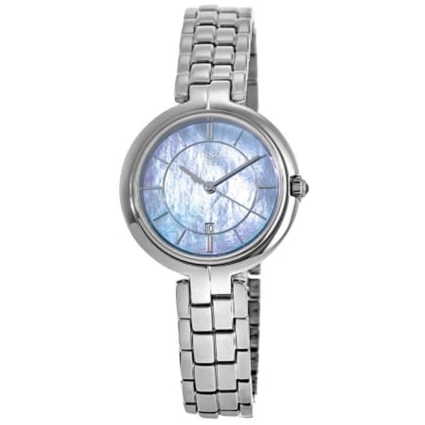 Tissot T-Trend Flamingo Women's Watch - Elegant Mother-of-Pearl Dial & Stainless Steel Bracelet (T094.210.11.121.00)