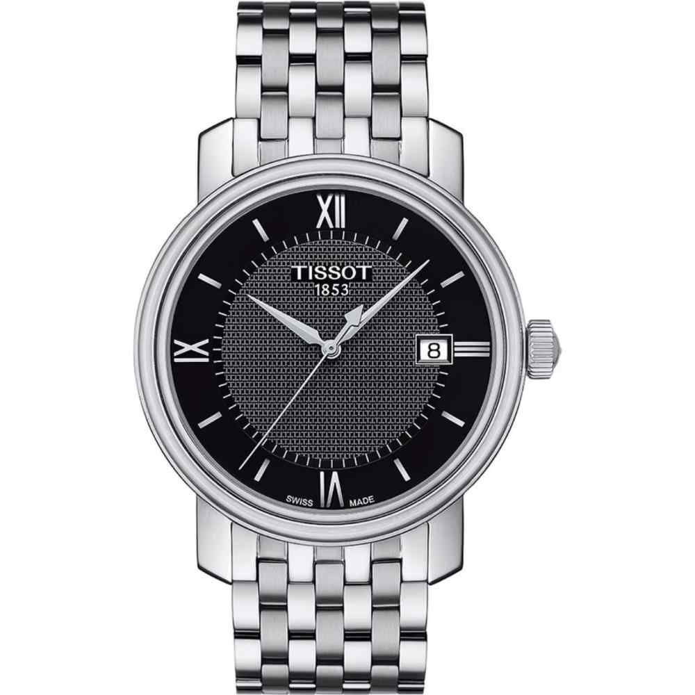 Tissot Bridgeport Lady Black Dial Stainless Steel Bracelet T097.010.11.058.00