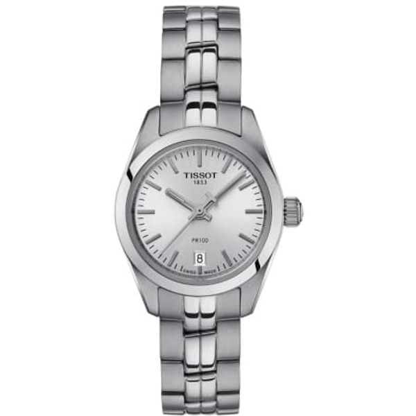 Tissot PR 100 Lady Small Silver Dial Stainless Steel Women's Watch