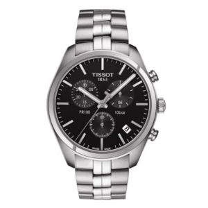 Tissot PR 100 Chronograph Men's Watch - Silver/Black (T101.417.11.051.00)