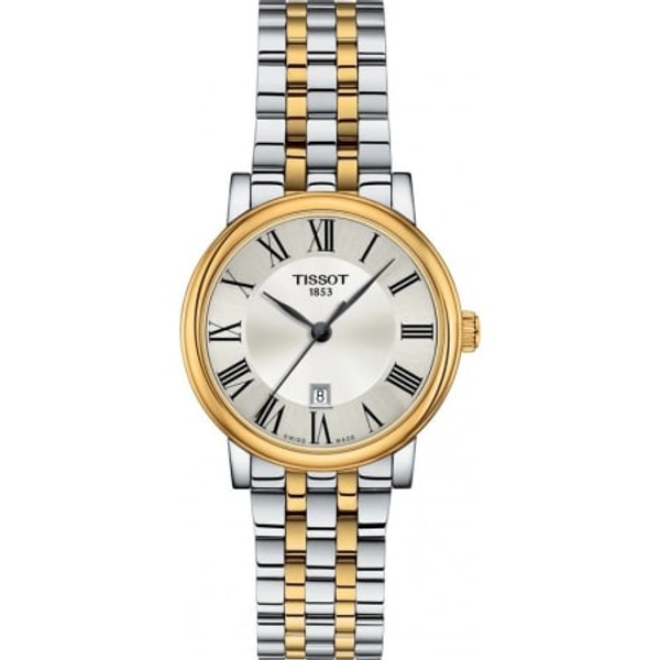 Tissot T-Classic Carson 30mm Two-Tone Women's Watch