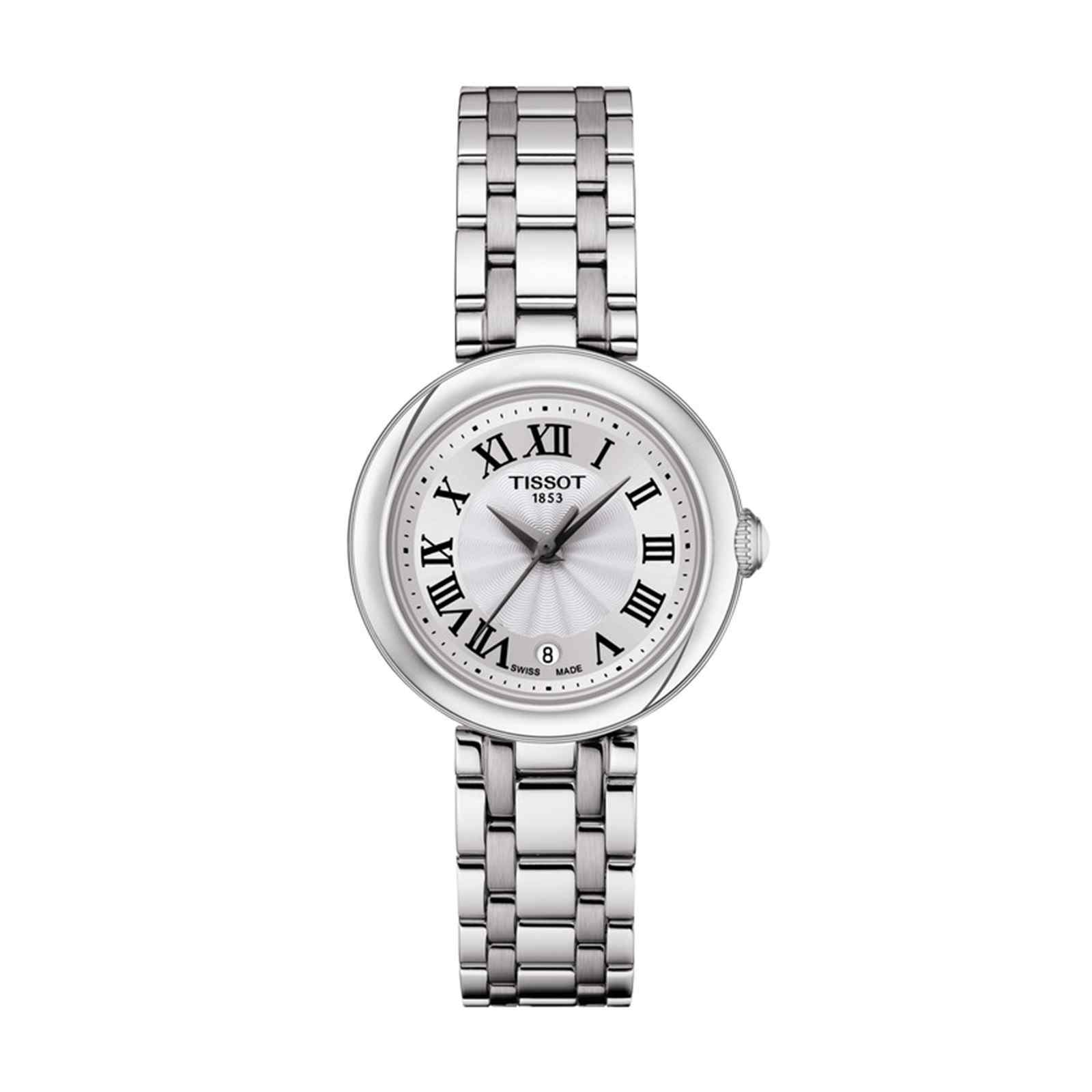 Tissot Bellissima Small Lady Watch Silver Dial Stainless Steel Bracelet T126.010.11.013.00