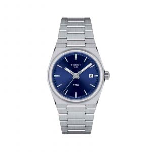 Tissot PRX Quartz 35mm Blue Dial Stainless Steel Unisex Watch