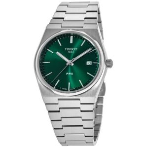 Tissot PRX Green Dial Men's Watch - Stainless Steel Bracelet (T137.410.11.091.00)