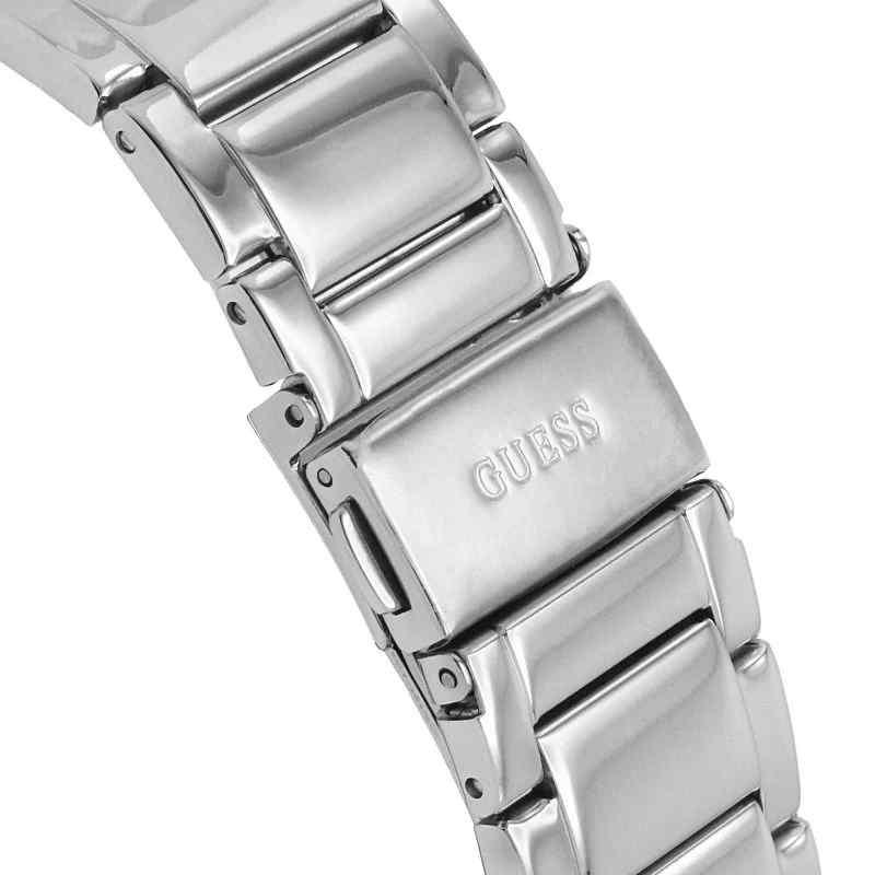 Guess Ladies Raven Multifunction Watch - 38mm Silver Tone & Crystal GW0104L1 - Image 2