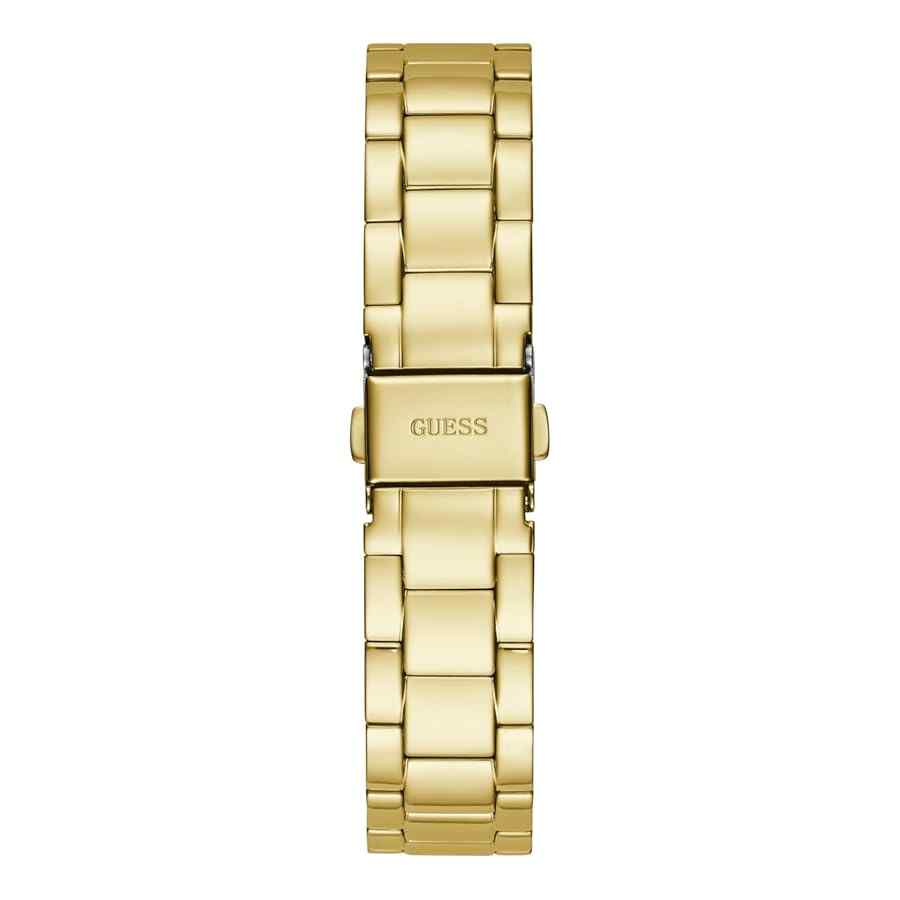 Guess Luna Ladies Gold PVD Watch - 36mm White Dial & Bracelet GW0308L2 - Image 5